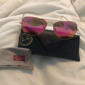 Ray-ban Pink Aviators